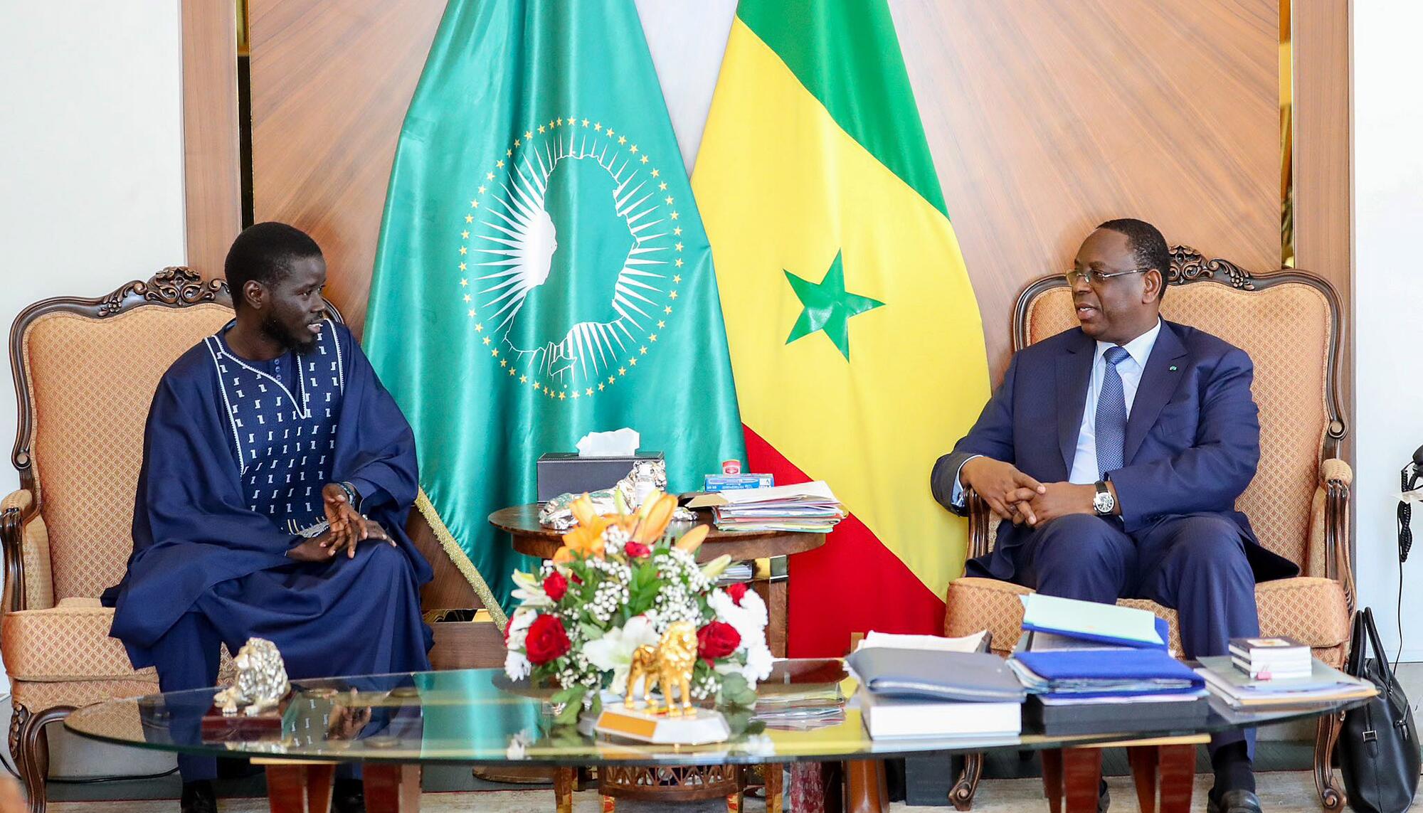 Diomaye Faye Macky Sall 2